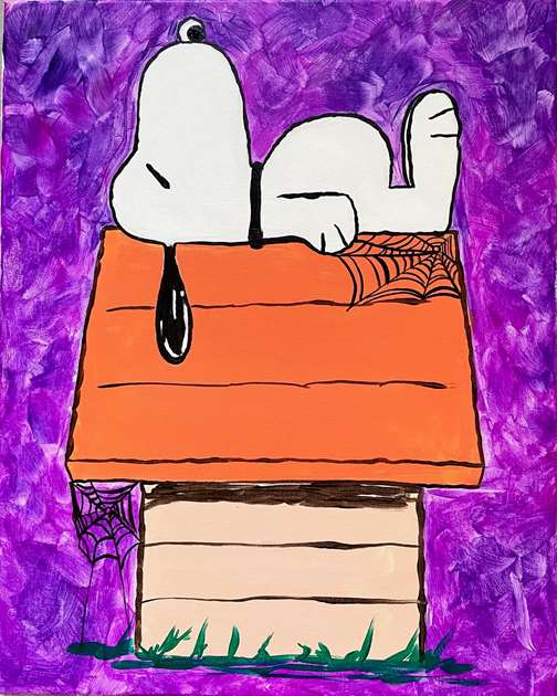 ❤🎨🥂 PEANUTS! Exclusive Painting